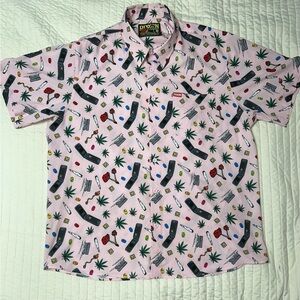 Dixxon Flannel The New Guy Mens Size 2X pink Shirt [C-36]